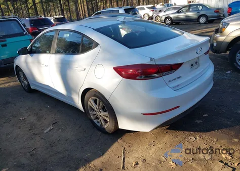 2018 Hyundai Elantra Sel из США, поврежденный, VIN 5NPD84LF1JH217370